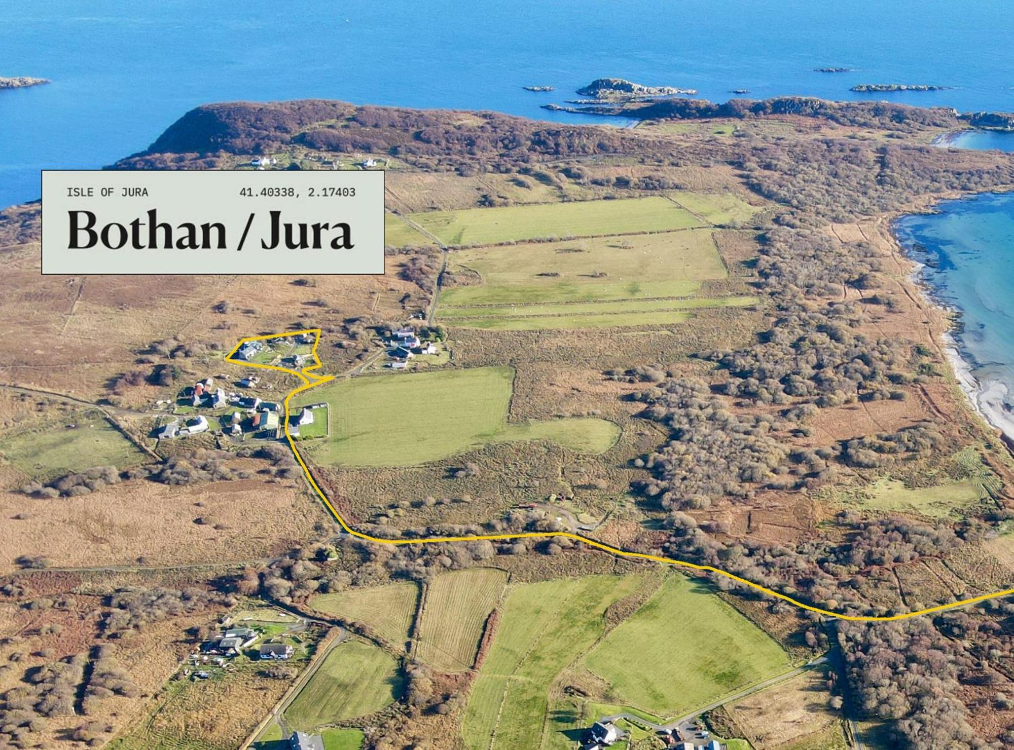 Jura, Mrs Leonard'S Cottage Craighouse Bagian luar foto